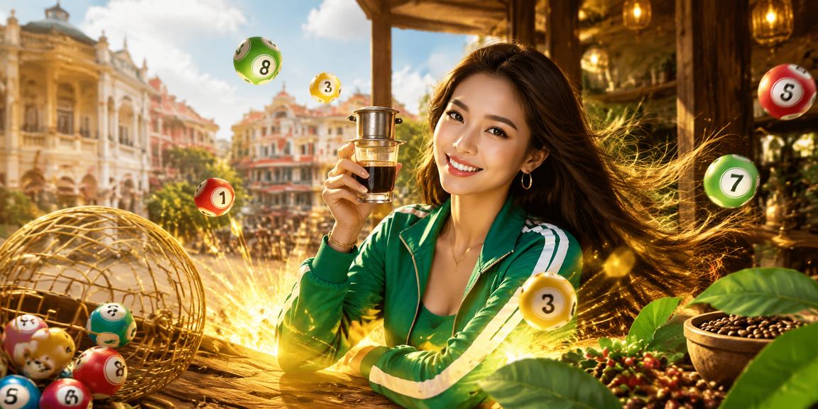 Người dùng TP.HCM kiểm tra kết quả xổ số và khuyến mãi tại quán cà phê buổi sáng
